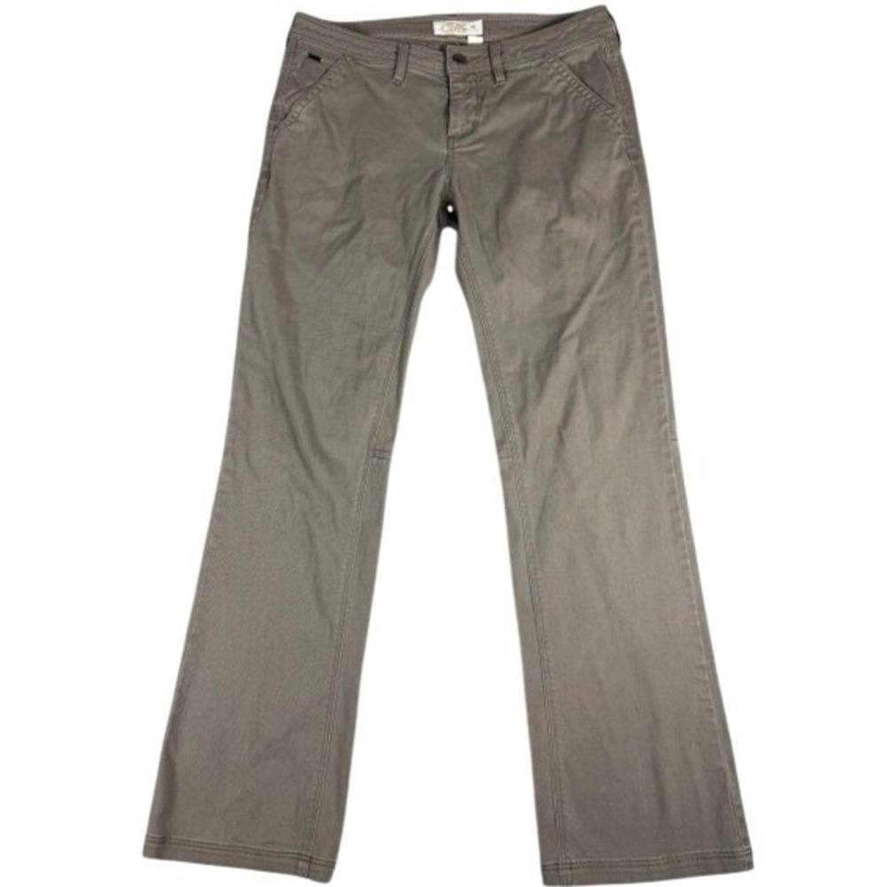 Mountain Khakis Pants Womens 6R Classic Fit Mid-Rise Taupe Brown‎ Straight Leg